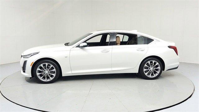Photo of 2024 Crystal White Tri-Coat Cadillac CT5