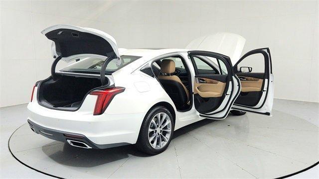Photo of 2024 Crystal White Tri-Coat Cadillac CT5