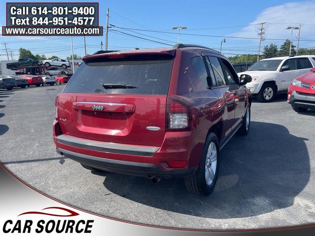 Photo of 2017 Deep Cherry Red Crystal Pearlcoat Jeep Compass