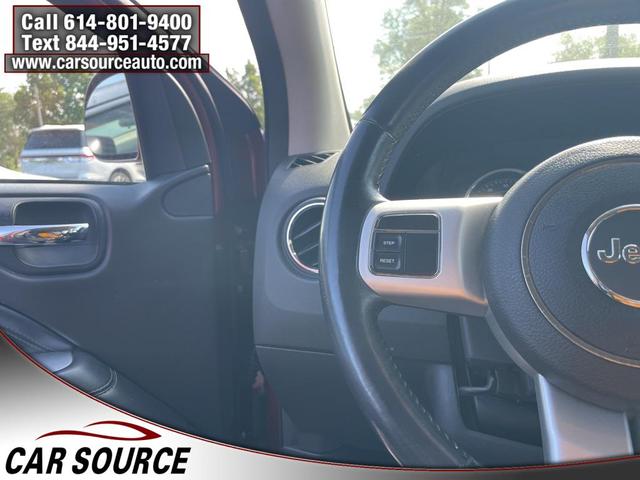 Photo of 2017 Deep Cherry Red Crystal Pearlcoat Jeep Compass