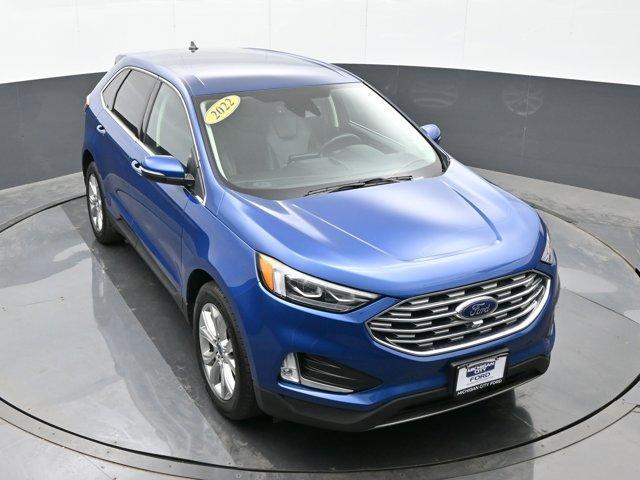 Photo of 2022 Blue Ford Edge