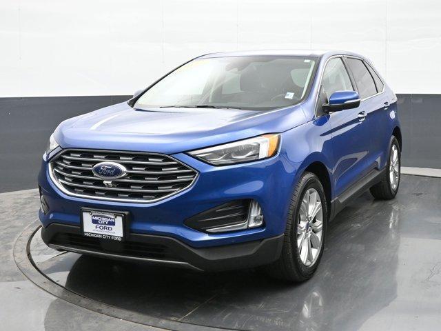 Photo of 2022 Blue Ford Edge