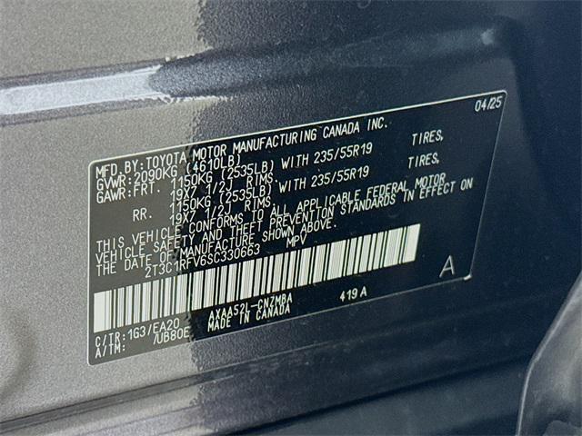 Photo of 2025 Magnetic Gray Metallic Toyota RAV4