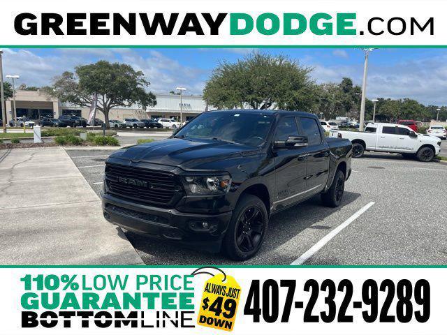 Photo of 2020 Diamond Black Crystal Pearlcoat RAM 1500