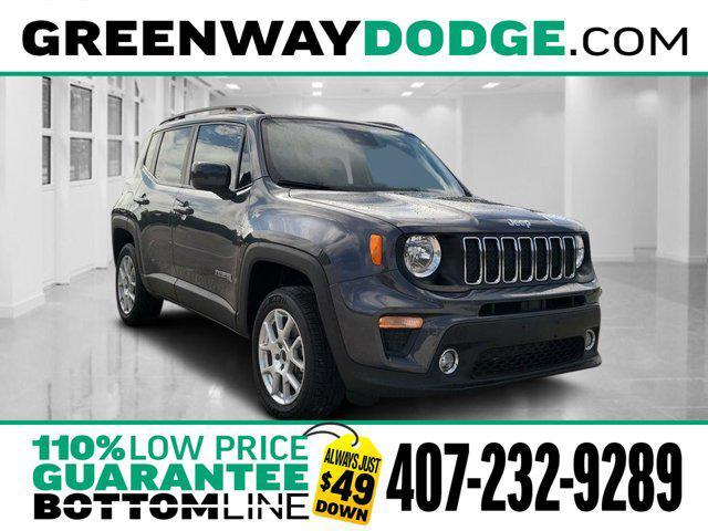 Photo of 2021 Graphite Gray Jeep Renegade