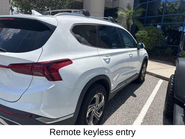 Photo of 2022 Quartz White Hyundai SANTA FE
