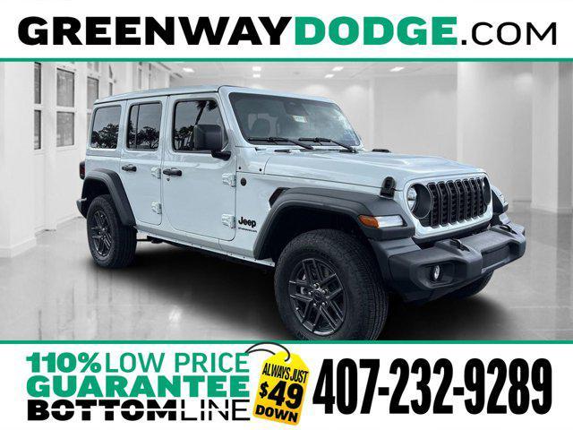 Photo of 2025 Bright White Clearcoat Jeep Wrangler