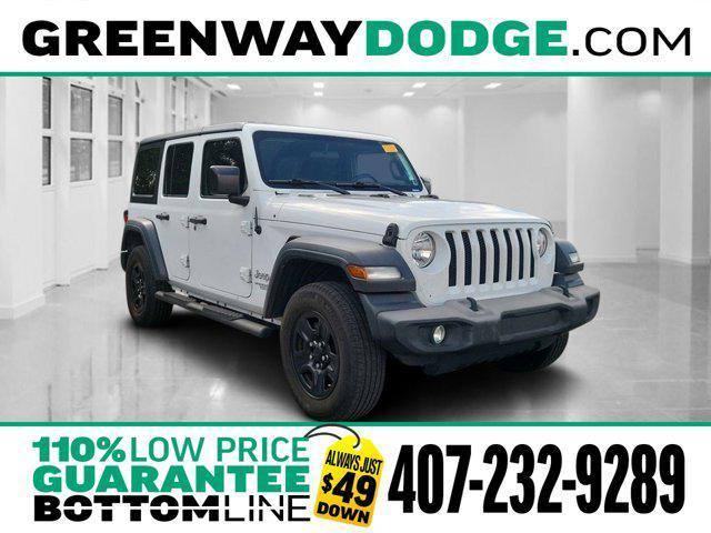 Photo of 2018 Bright White Clearcoat Jeep Wrangler Unlimited