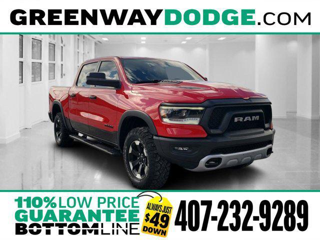 Photo of 2021 Flame Red Clearcoat RAM 1500