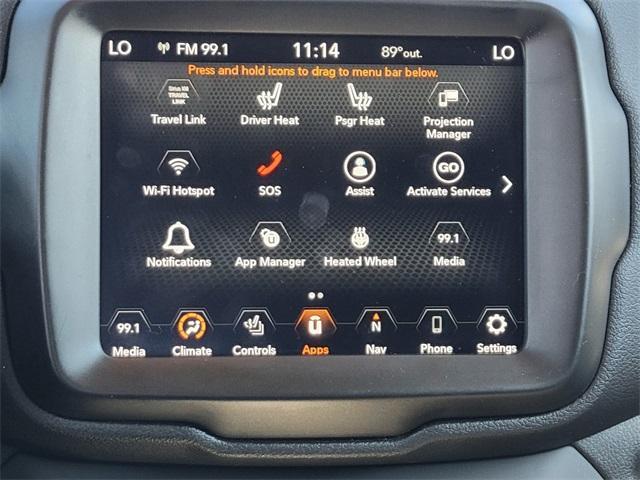 Photo of 2022 Black Clearcoat Jeep Renegade