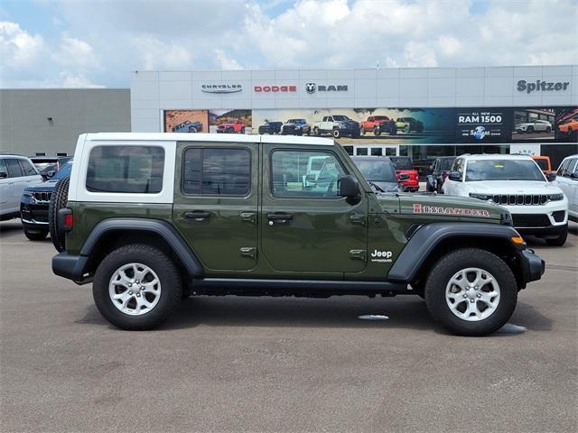 Photo of 2021 Sarge Green Clearcoat Jeep Wrangler Unlimited