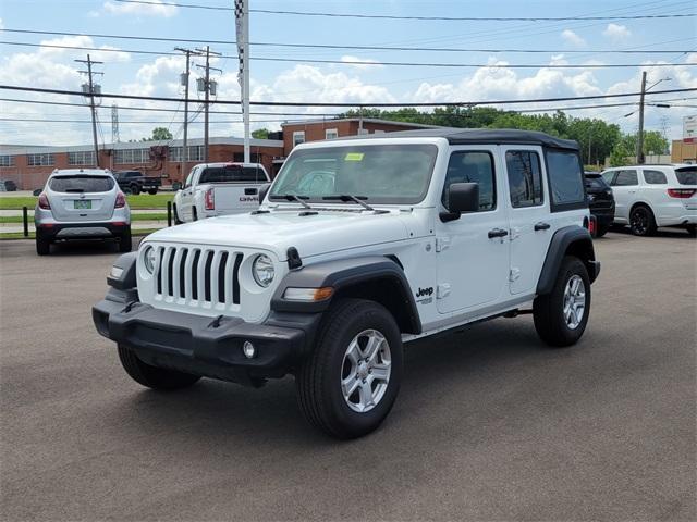 Photo of 2021 Bright White Clearcoat Jeep Wrangler Unlimited