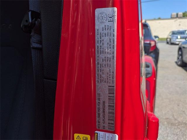 Photo of 2021 Red Jeep Wrangler Unlimited
