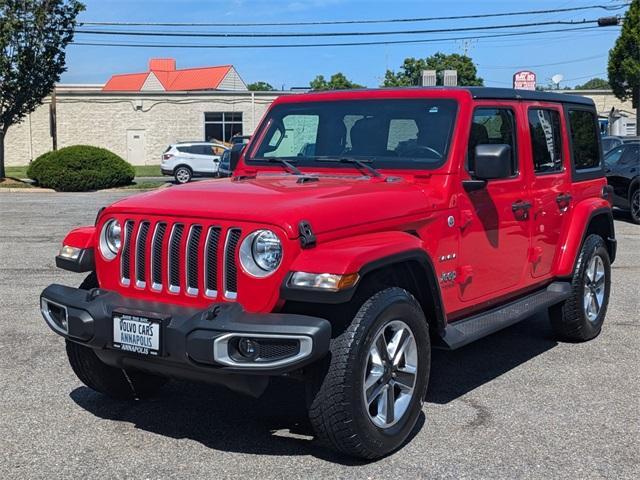 Photo of 2021 Red Jeep Wrangler Unlimited