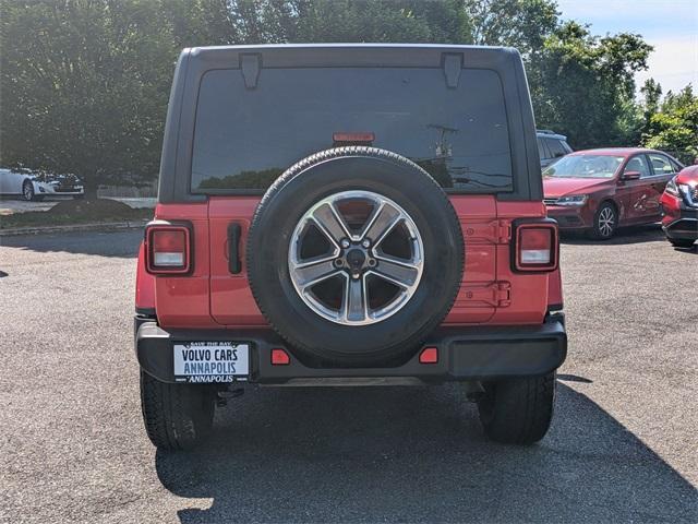 Photo of 2021 Red Jeep Wrangler Unlimited