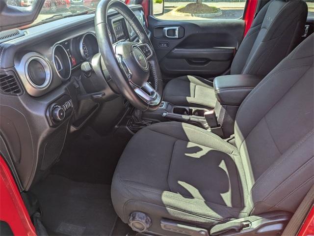 Photo of 2021 Red Jeep Wrangler Unlimited