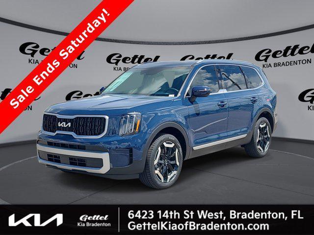 Photo of 2025 Midnight Lake Blue Kia Telluride