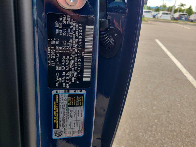Photo of 2025 Midnight Lake Blue Kia Telluride