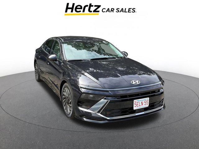 Photo of 2024 Carbon Blue Hyundai SONATA Hybrid