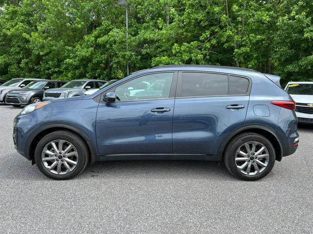 Photo of 2022 Pacific Blue Kia Sportage