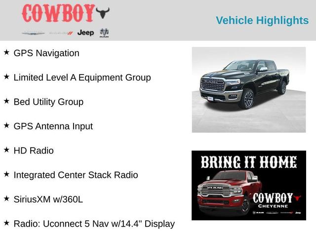 Photo of 2026 Diamond Black Crystal Pearlcoat RAM 1500