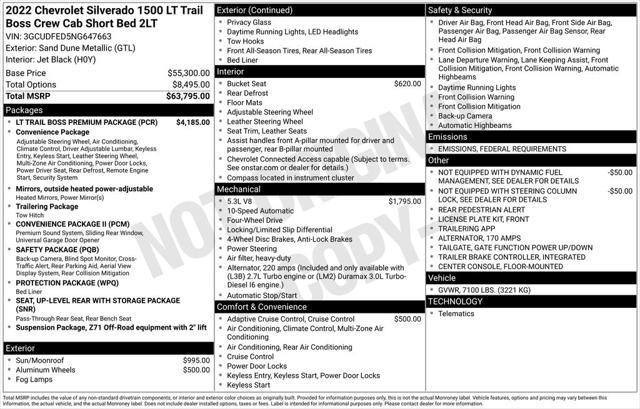 Photo of 2022 Sand Dune Metallic Chevrolet Silverado 1500