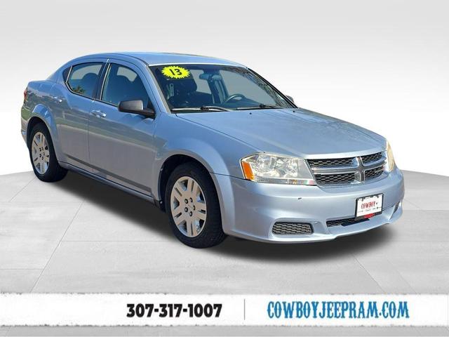 Photo of 2013 Crystal Blue Pearlcoat Dodge Avenger