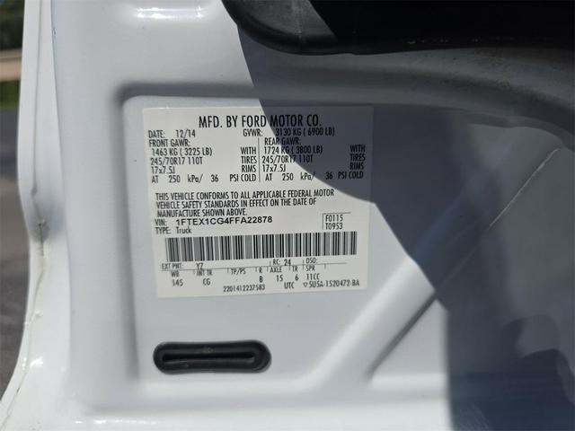 Photo of 2015 Oxford White Ford F-150