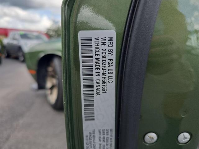 Photo of 2021 F8 Green Dodge Challenger