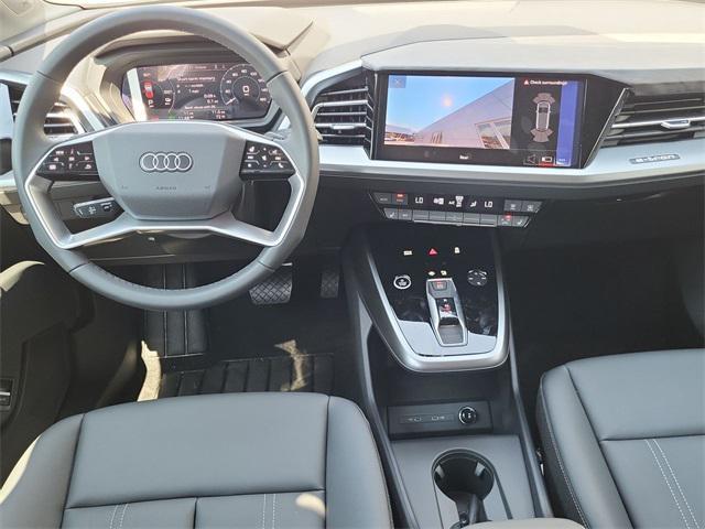 Photo of 2025 Glacier White Metallic Audi Q4 e-tron