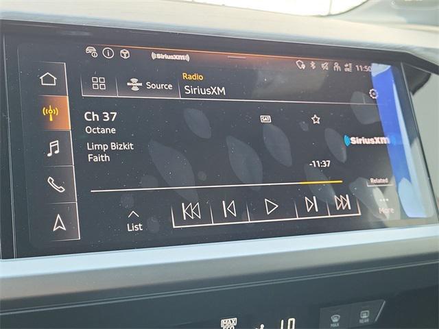 Photo of 2025 Glacier White Metallic Audi Q4 e-tron