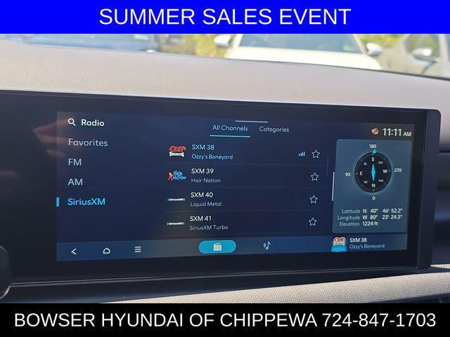 Photo of 2025 Serenity White Pearl Hyundai TUCSON
