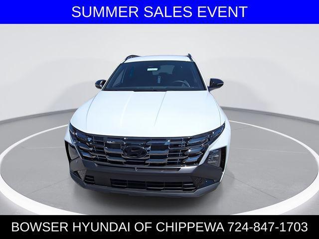 Photo of 2025 Serenity White Pearl Hyundai TUCSON