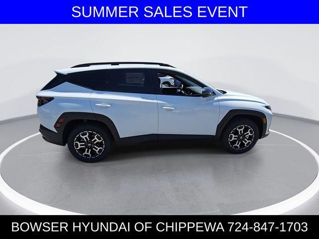 Photo of 2025 Serenity White Pearl Hyundai TUCSON