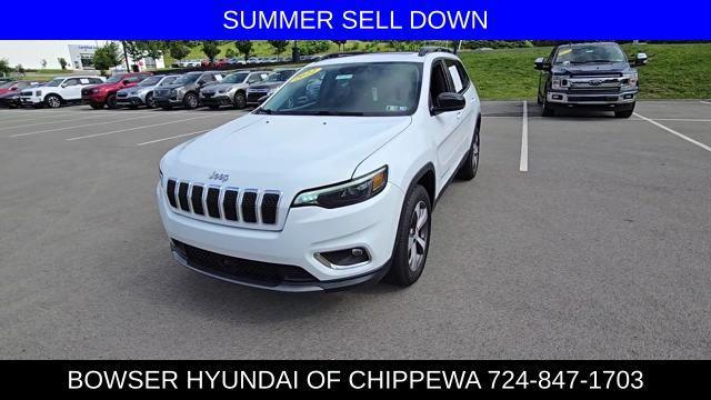 Photo of 2022 Bright White Clearcoat Jeep Cherokee