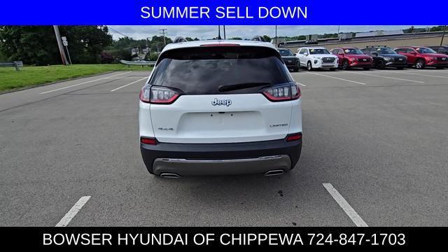Photo of 2022 Bright White Clearcoat Jeep Cherokee