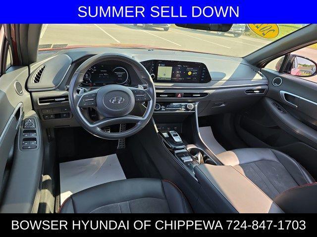 Photo of 2021 Calypso Red Hyundai SONATA