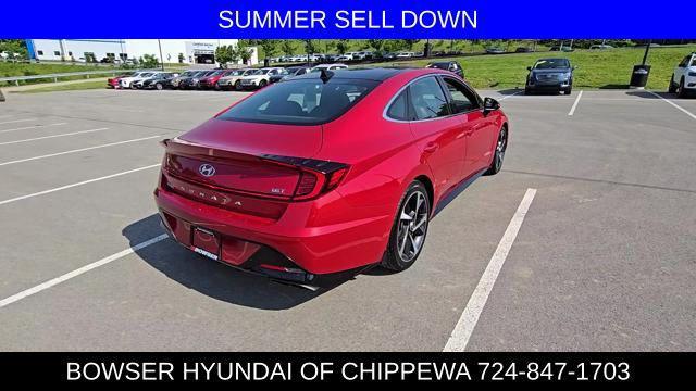 Photo of 2021 Calypso Red Hyundai SONATA