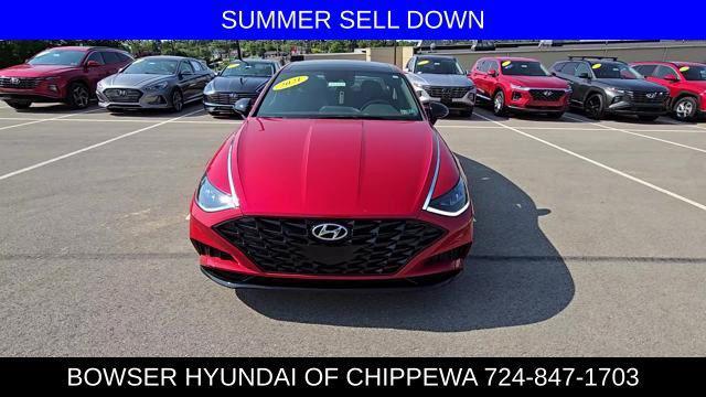 Photo of 2021 Calypso Red Hyundai SONATA