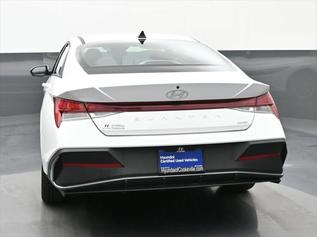 Photo of 2025 Serenity White Hyundai ELANTRA HEV