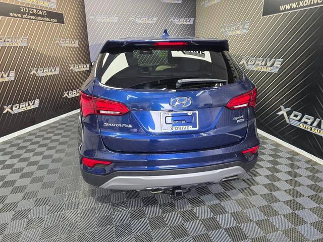 Photo of 2017 Blue Hyundai Santa Fe Sport