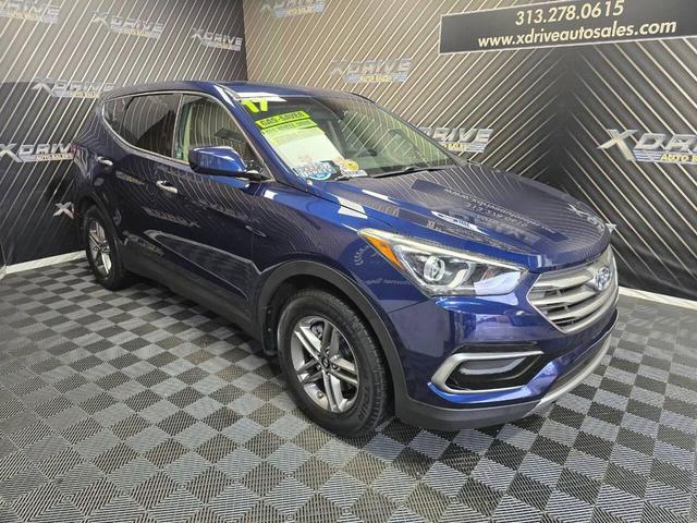 Photo of 2017 Blue Hyundai Santa Fe Sport