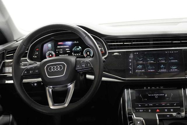 Photo of 2023 Glacier White Metallic Audi Q8