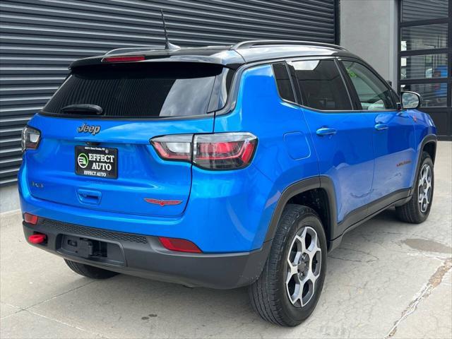 Photo of 2022 Laser Blue Pearlcoat Jeep Compass