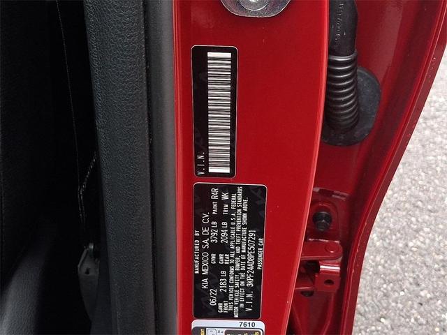 Photo of 2023 Currant Red Kia Forte