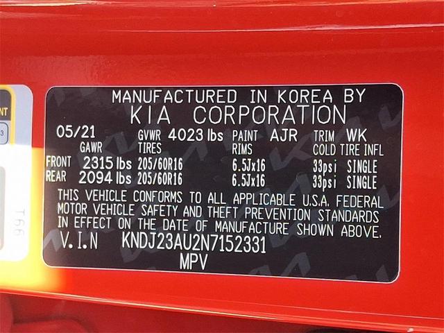 Photo of 2022 Inferno Red Kia Soul