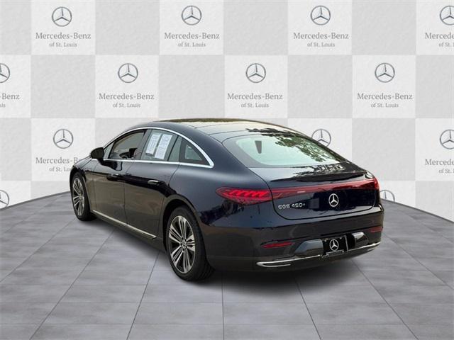 Photo of 2022 Nautical Blue Metallic Mercedes-Benz EQS 450+