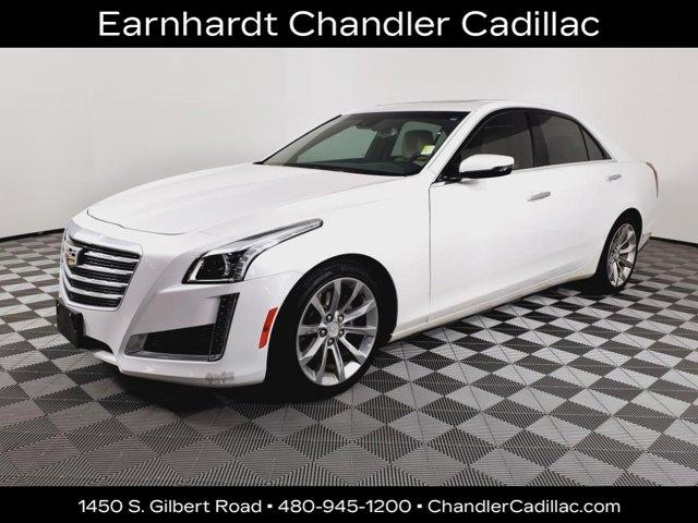 Photo of 2019 Crystal White Tricoat Cadillac CTS