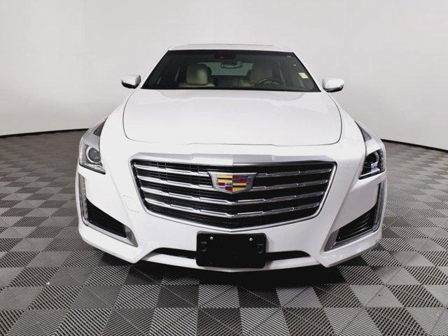 Photo of 2019 Crystal White Tricoat Cadillac CTS