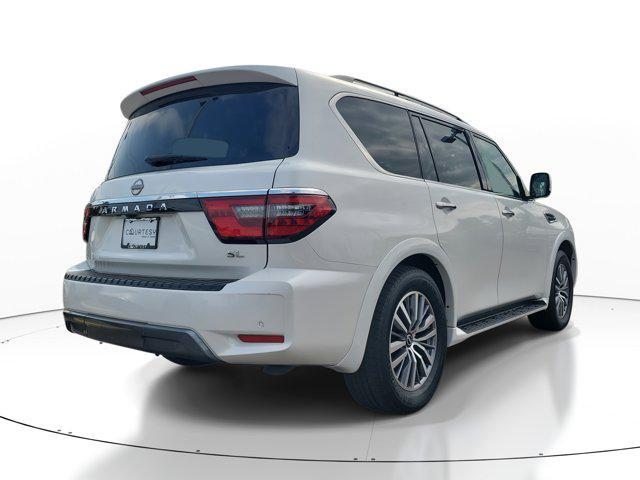 Photo of 2023 Aspen White Tricoat Nissan Armada